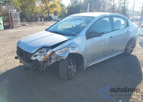 2012 Nissan Sentra 2.0 Sr z USA, uszkodzony, nr VIN 3N1AB6AP2CL702053